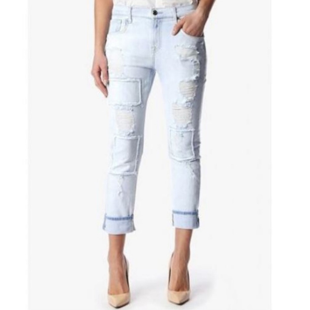 7 For All Mankind High Rise Relaxed Skinny Jeans